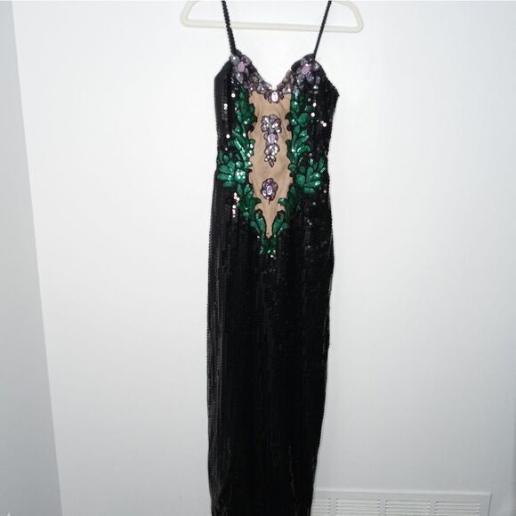 Vintage Alyce Designs sequin beaded dress - Picture 1 of 9